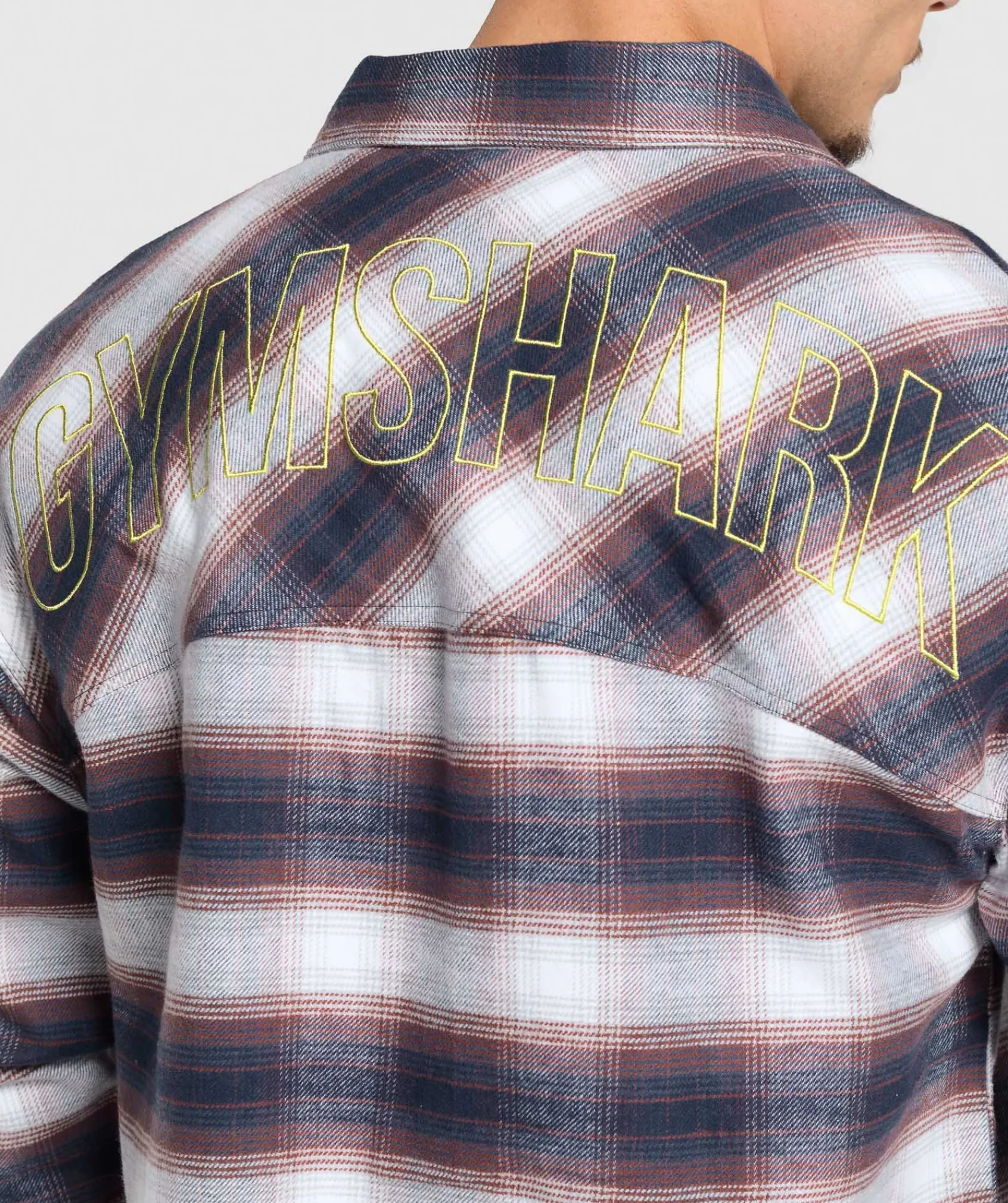 Heren Gymshark T-shirts*Flannel Shirt