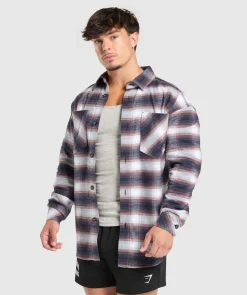 Heren Gymshark T-shirts*Flannel Shirt