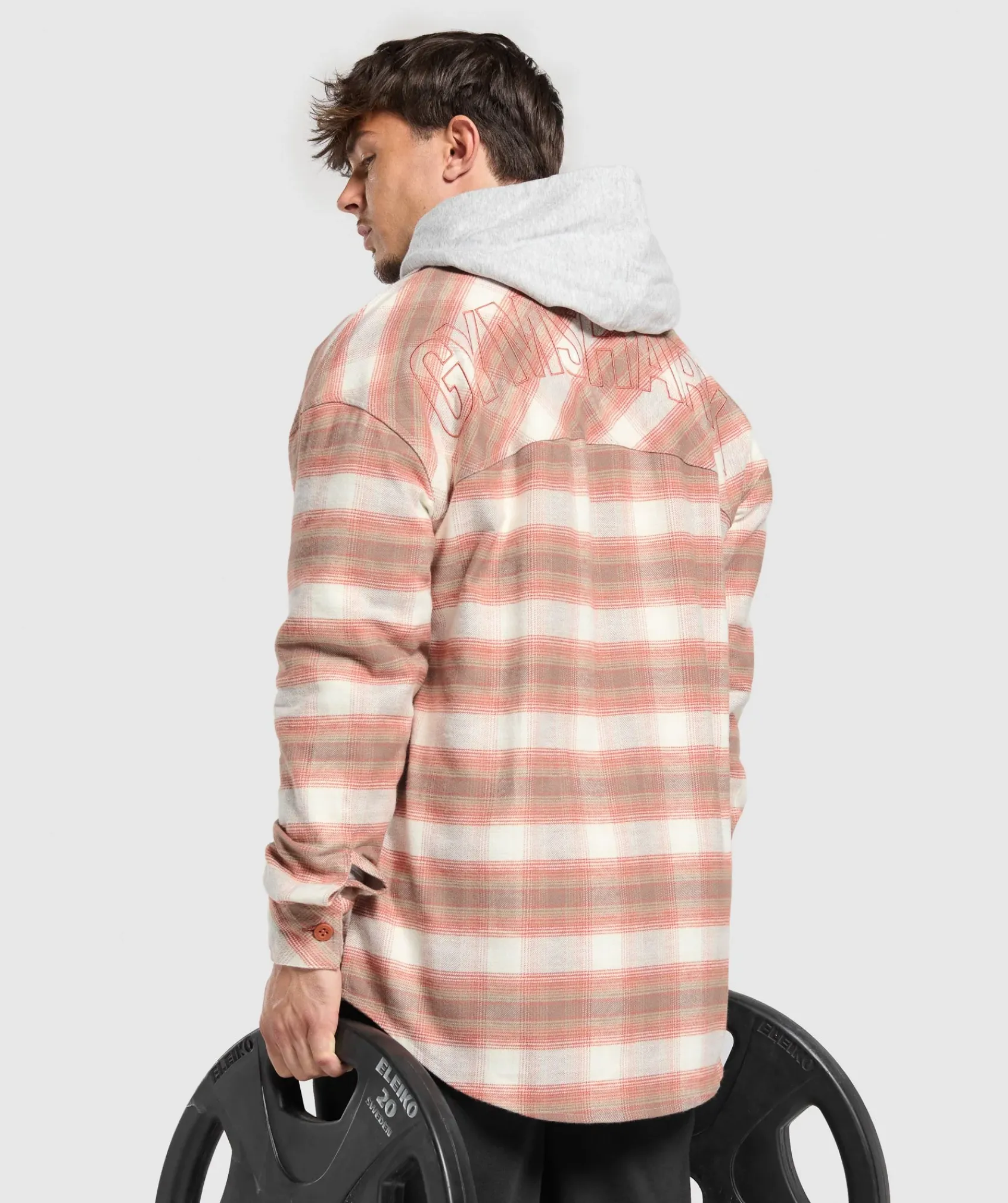 Heren Gymshark T-shirts*Flannel Shirt