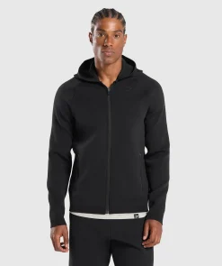 Heren Gymshark Sportjacks|Hoodies & Truien*Flat Knit Zip Up Hoodie