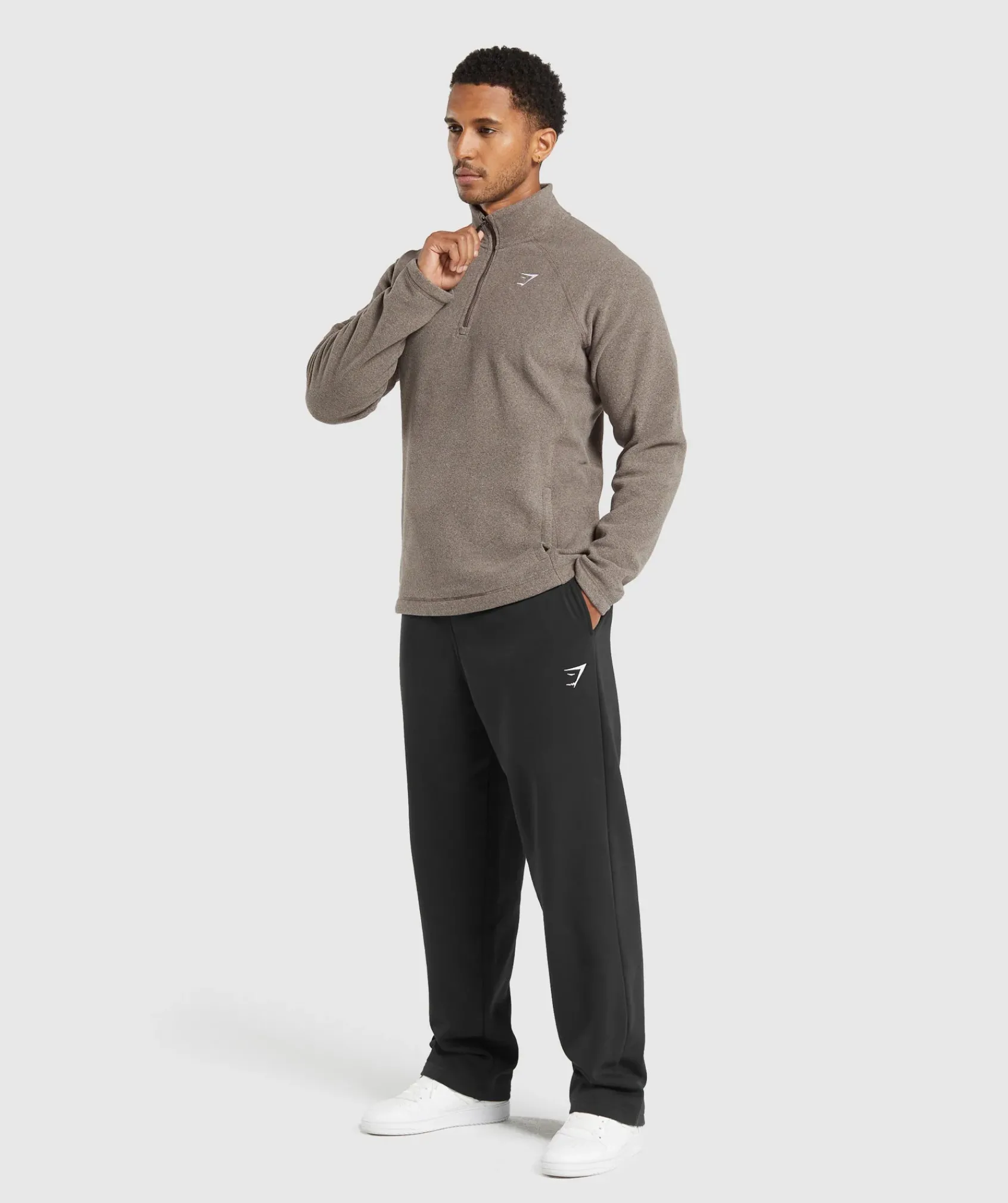 Heren Gymshark Sportjacks|Hoodies & Truien*Fleece 1/4 Zip