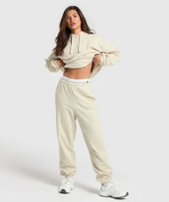DAMES Gymshark Bedekkende Sportkleding*Fleece Joggers