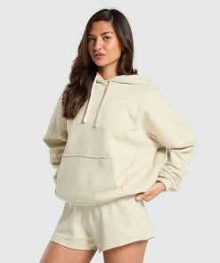 DAMES Gymshark Hoodies & Truien*Fleece Oversized Hoodie