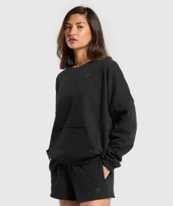 DAMES Gymshark Bedekkende Sportkleding|Hoodies & Truien*Fleece Oversized Sweatshirt