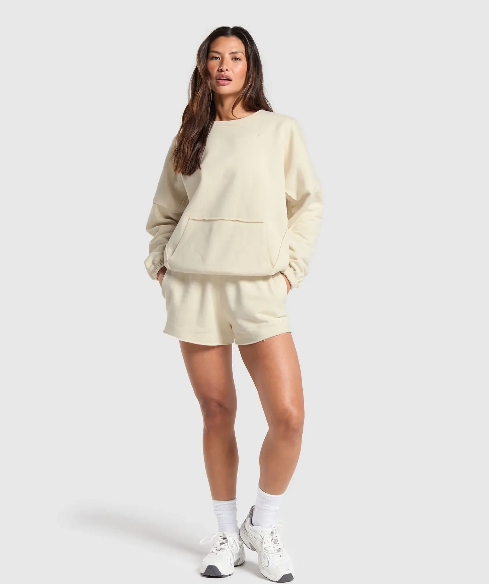 DAMES Gymshark Bedekkende Sportkleding|Hoodies & Truien*Fleece Oversized Sweatshirt