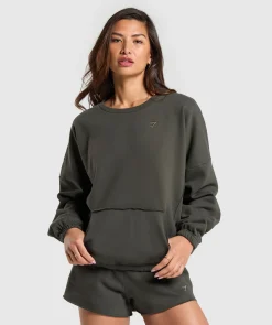 DAMES Gymshark Bedekkende Sportkleding|Hoodies & Truien*Fleece Oversized Sweatshirt
