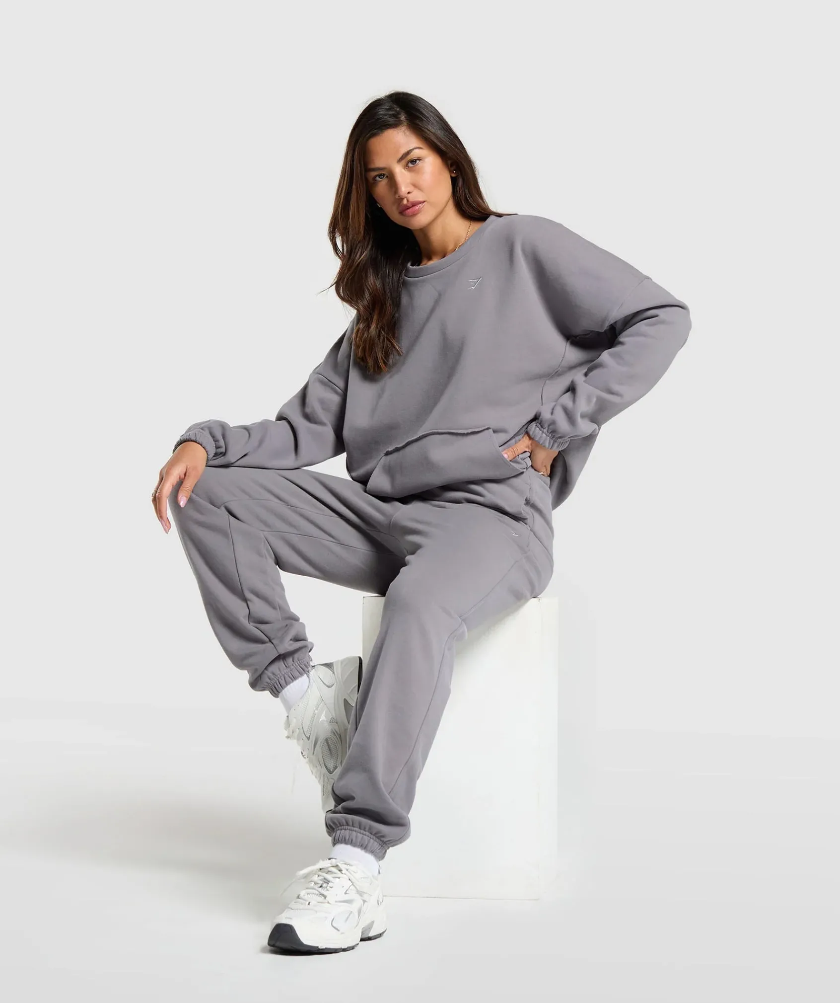 DAMES Gymshark Bedekkende Sportkleding|Hoodies & Truien*Fleece Oversized Sweatshirt