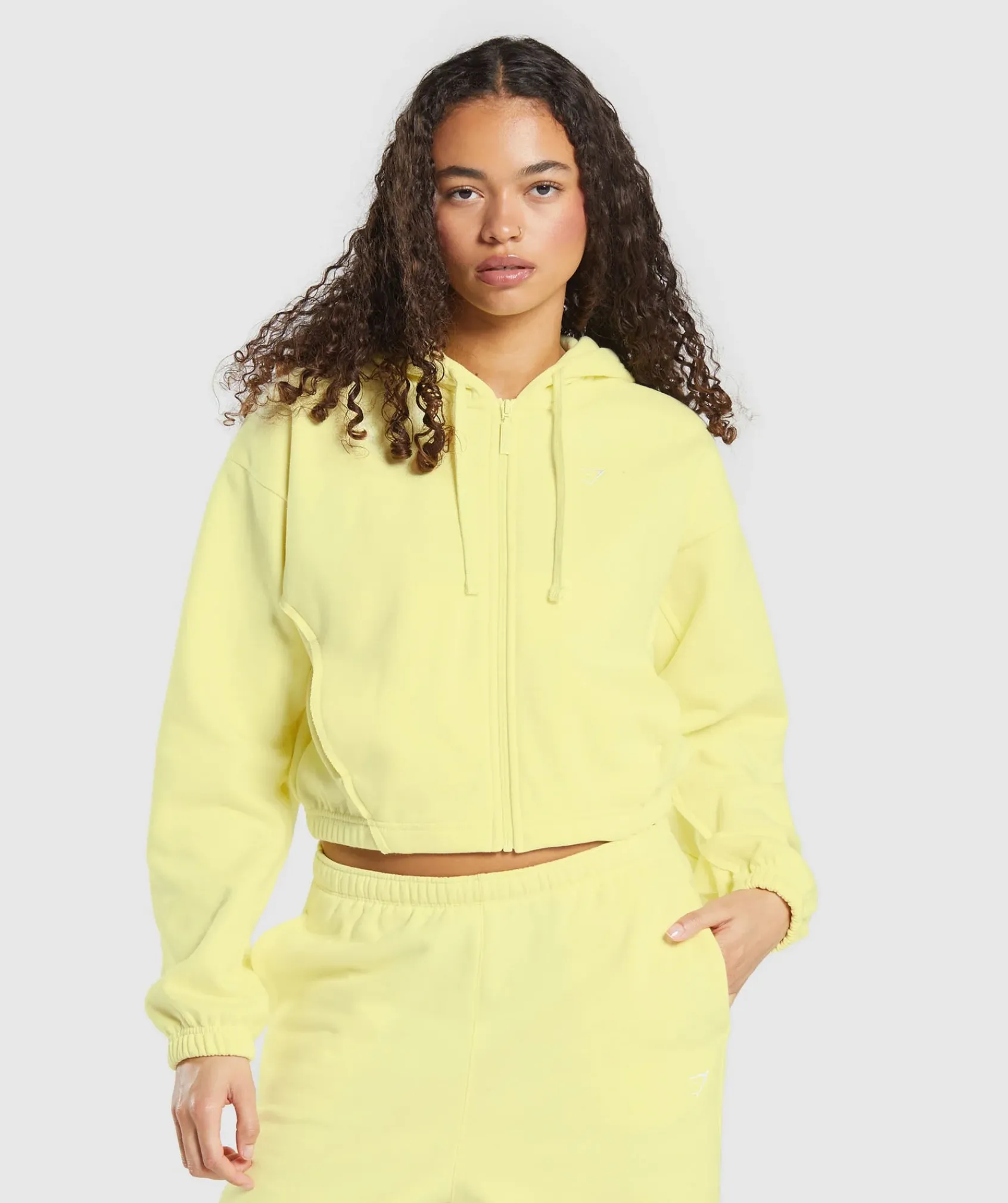 DAMES Gymshark Hoodies & Truien*Fleece Zip Hoodie
