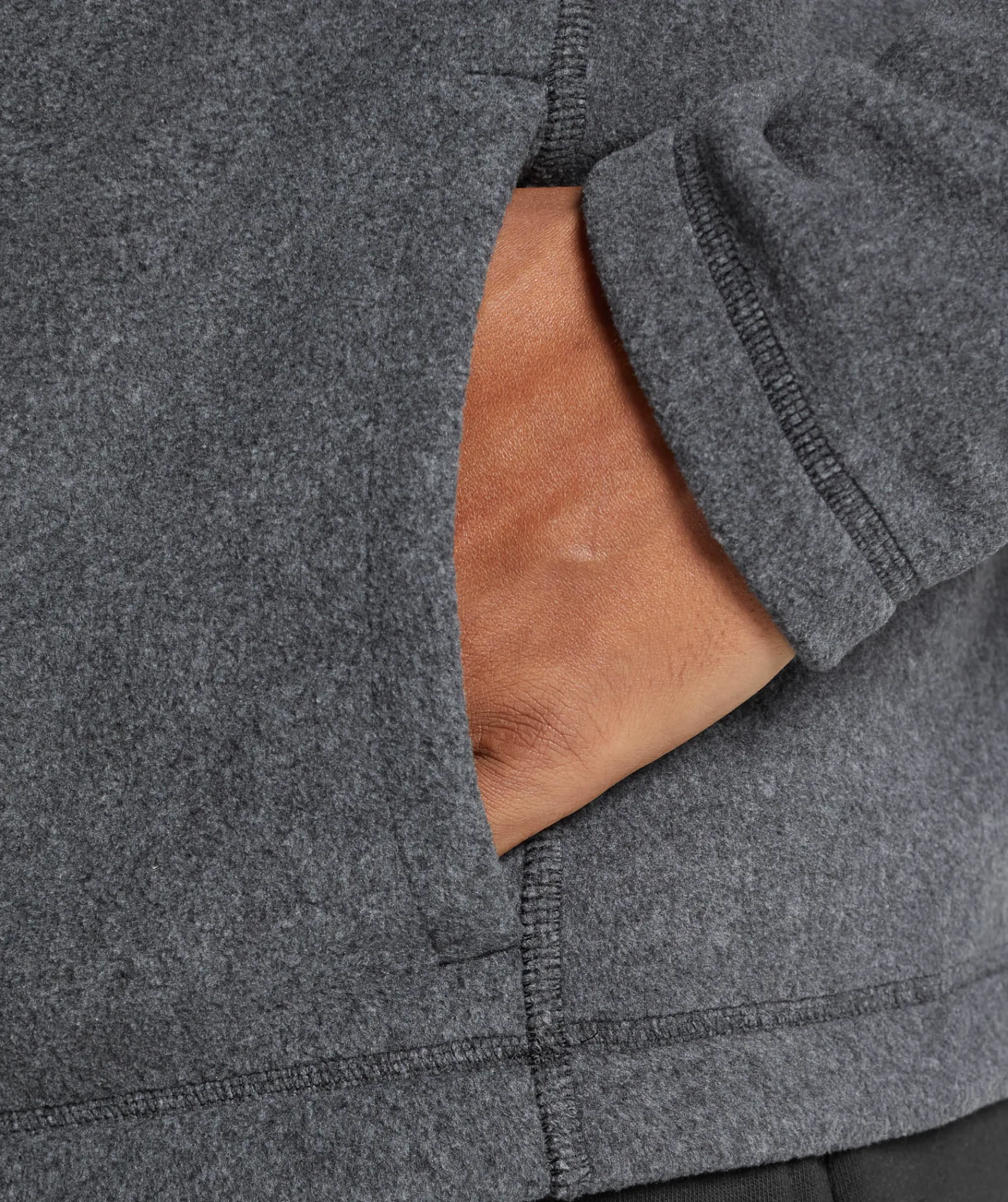 Heren Gymshark Sportjacks|Outerwear*Fleece Zip Through Jacket