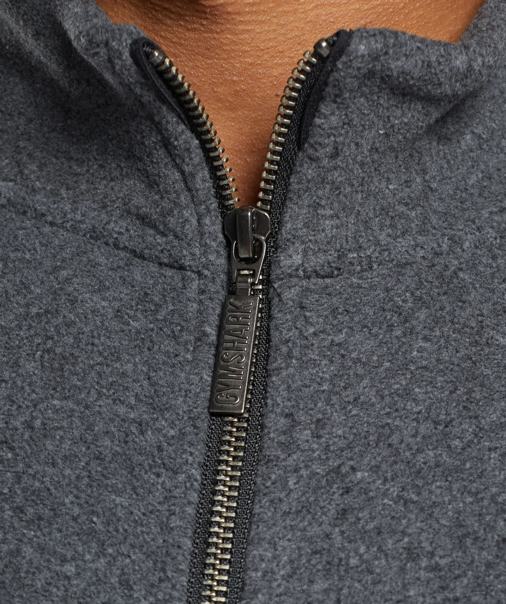 Heren Gymshark Sportjacks|Outerwear*Fleece Zip Through Jacket