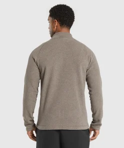 Heren Gymshark Sportjacks|Outerwear*Fleece Zip Through Jacket