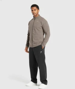 Heren Gymshark Sportjacks|Outerwear*Fleece Zip Through Jacket