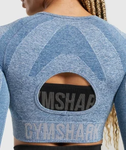 DAMES Gymshark Croptops|T-shirts*Flex Long Sleeve Crop Top