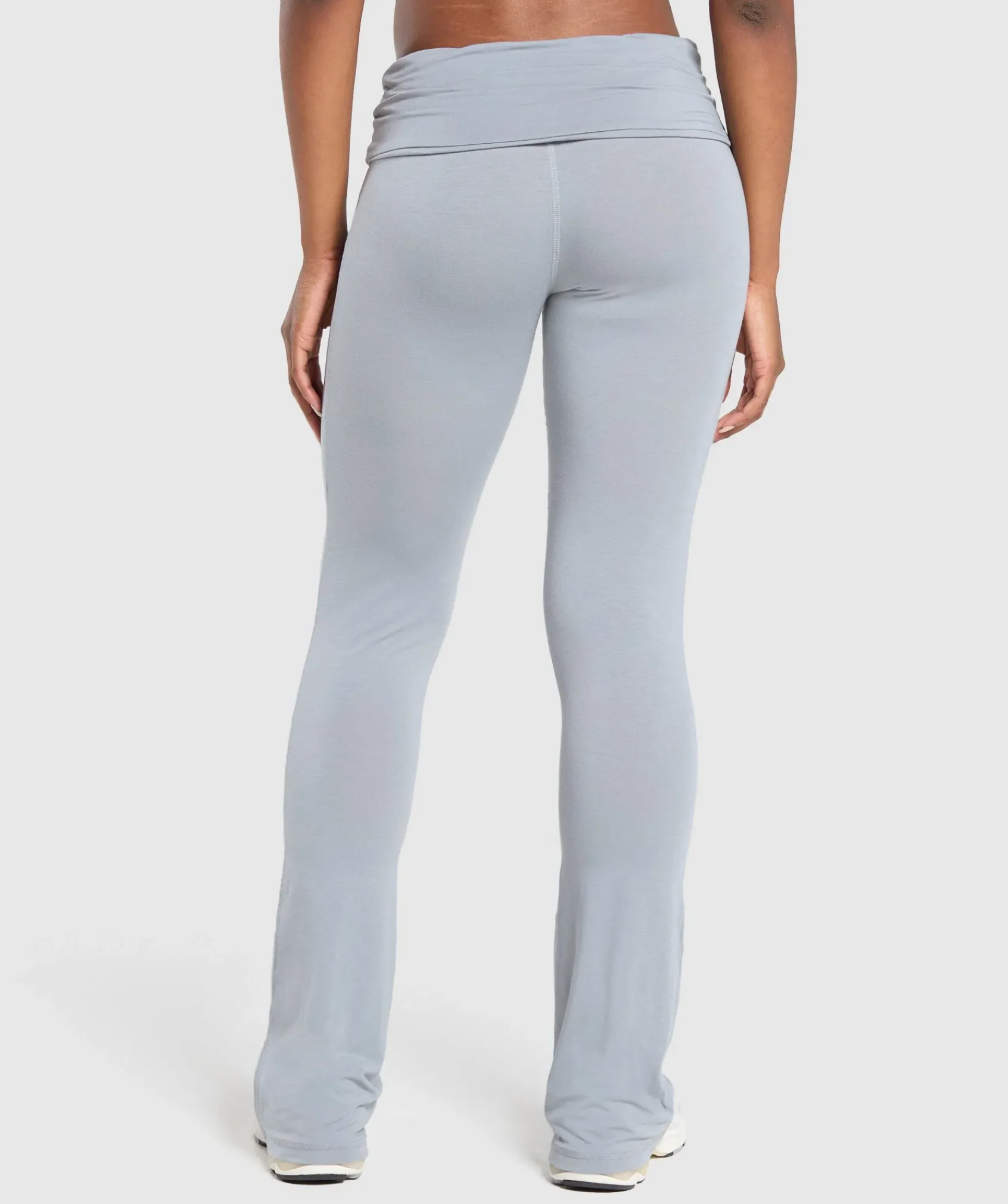 DAMES Gymshark Bedekkende Sportkleding|Leggings*Foldover Flared Leggings