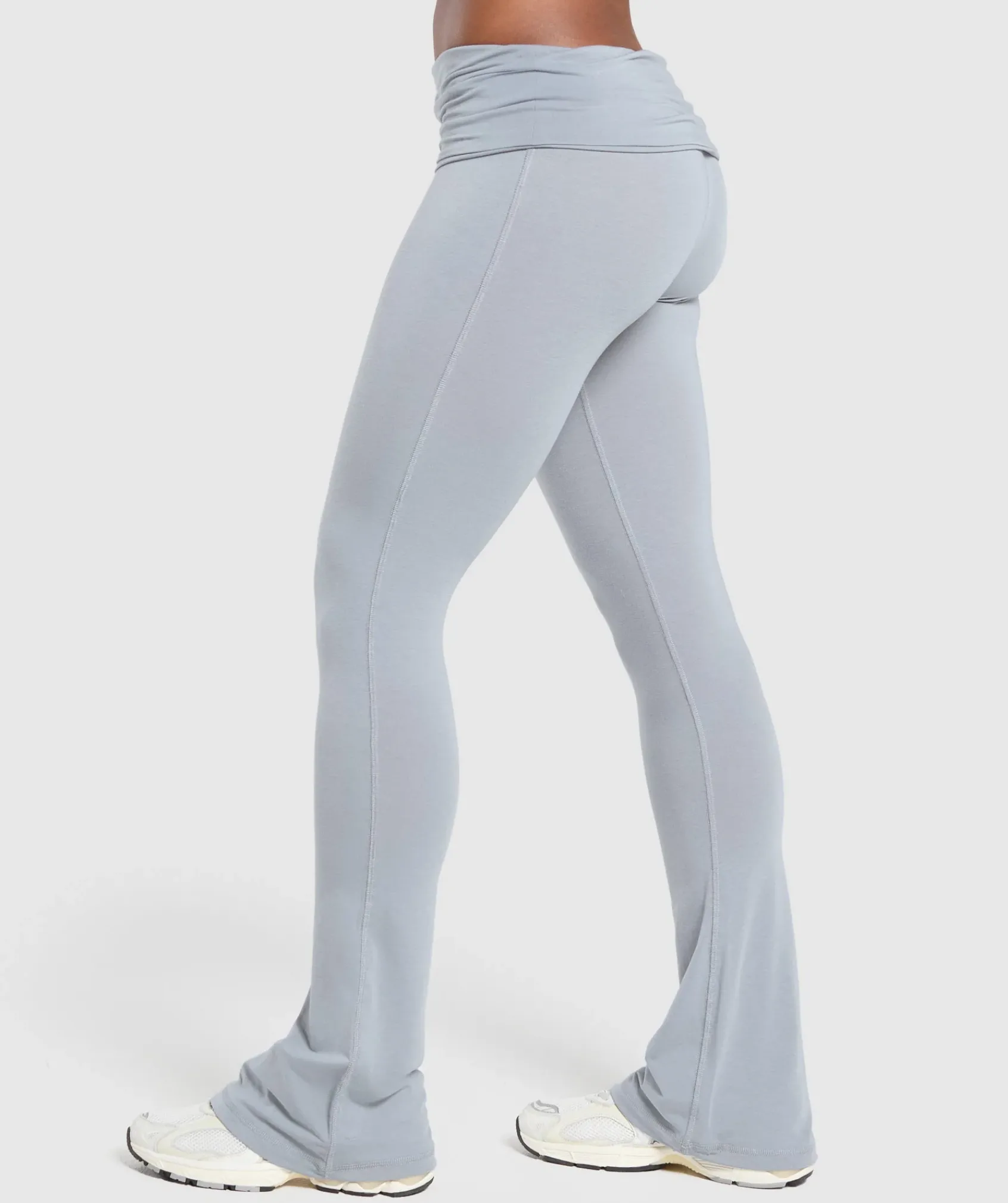 DAMES Gymshark Bedekkende Sportkleding|Leggings*Foldover Flared Leggings