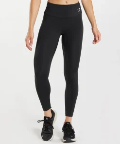 DAMES Gymshark Leggings|Zwarte Leggings*Fraction Leggings