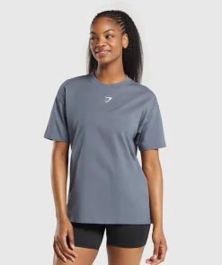 DAMES Gymshark T-shirts*Fraction Oversized T-Shirt