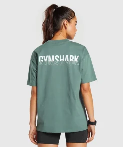 DAMES Gymshark T-shirts*Fraction Oversized T-Shirt