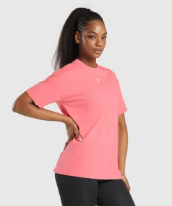 DAMES Gymshark T-shirts*Fraction Oversized T-Shirt