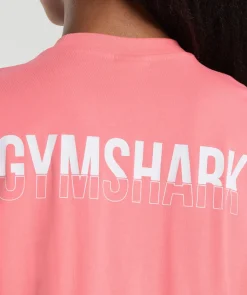 DAMES Gymshark T-shirts*Fraction Oversized T-Shirt