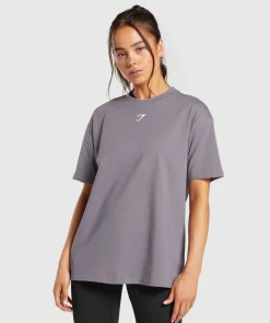 DAMES Gymshark T-shirts*Fraction Oversized T-Shirt
