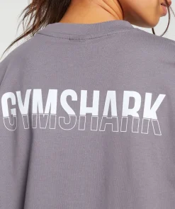 DAMES Gymshark T-shirts*Fraction Oversized T-Shirt