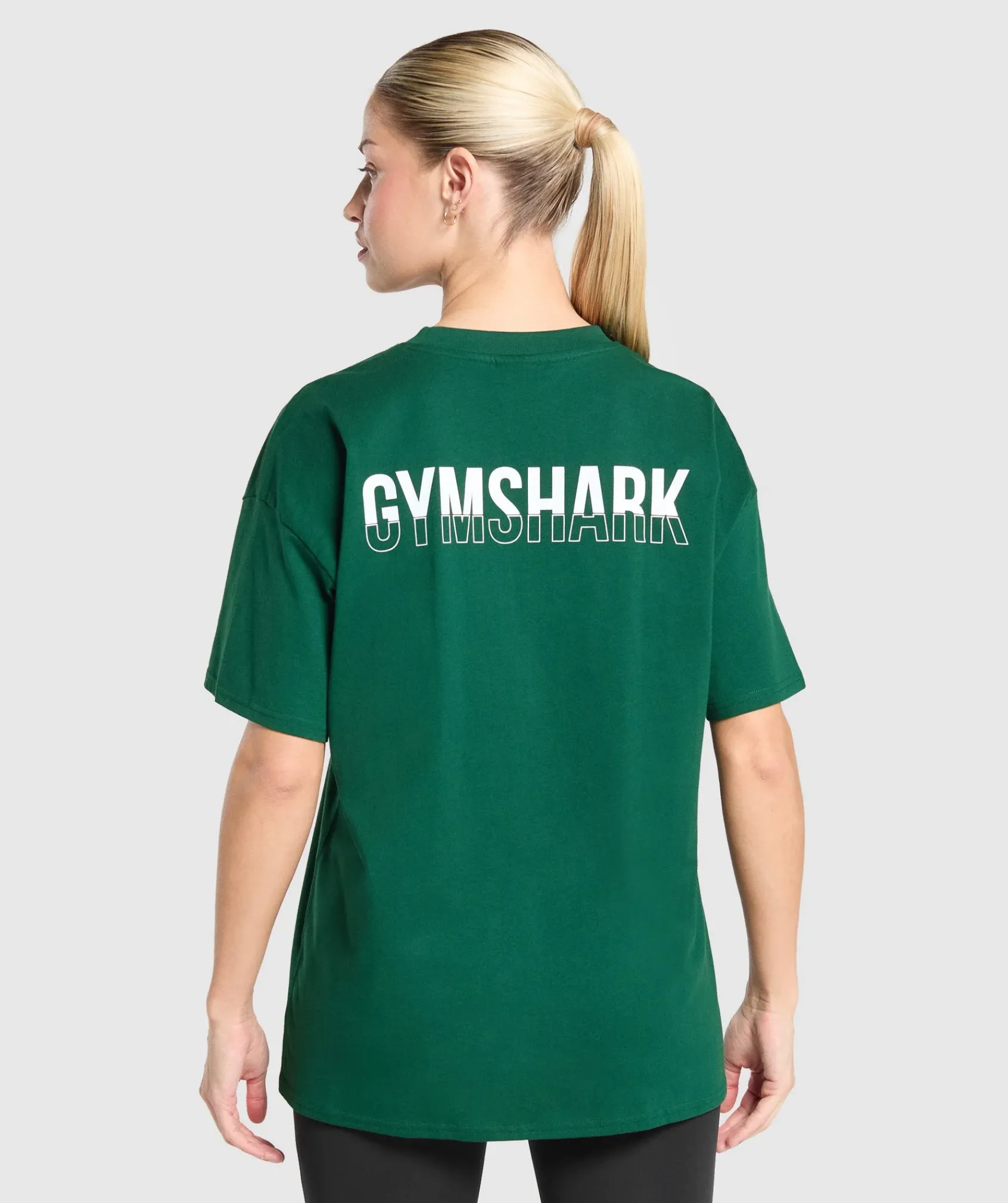DAMES Gymshark T-shirts*Fraction Oversized T-Shirt