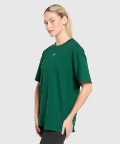 DAMES Gymshark T-shirts*Fraction Oversized T-Shirt