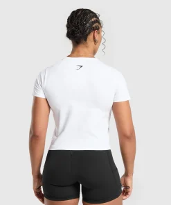 DAMES Gymshark Croptops|T-shirts*Future Weightlifting Champ Baby Tee