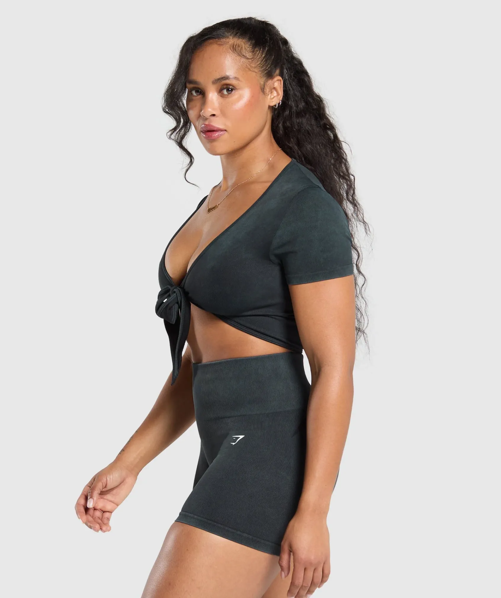 DAMES Gymshark Croptops|T-shirts*Gains Seamless Crop Top
