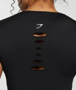 DAMES Gymshark Croptops|T-shirts*Gains Seamless Fitted Crop Top