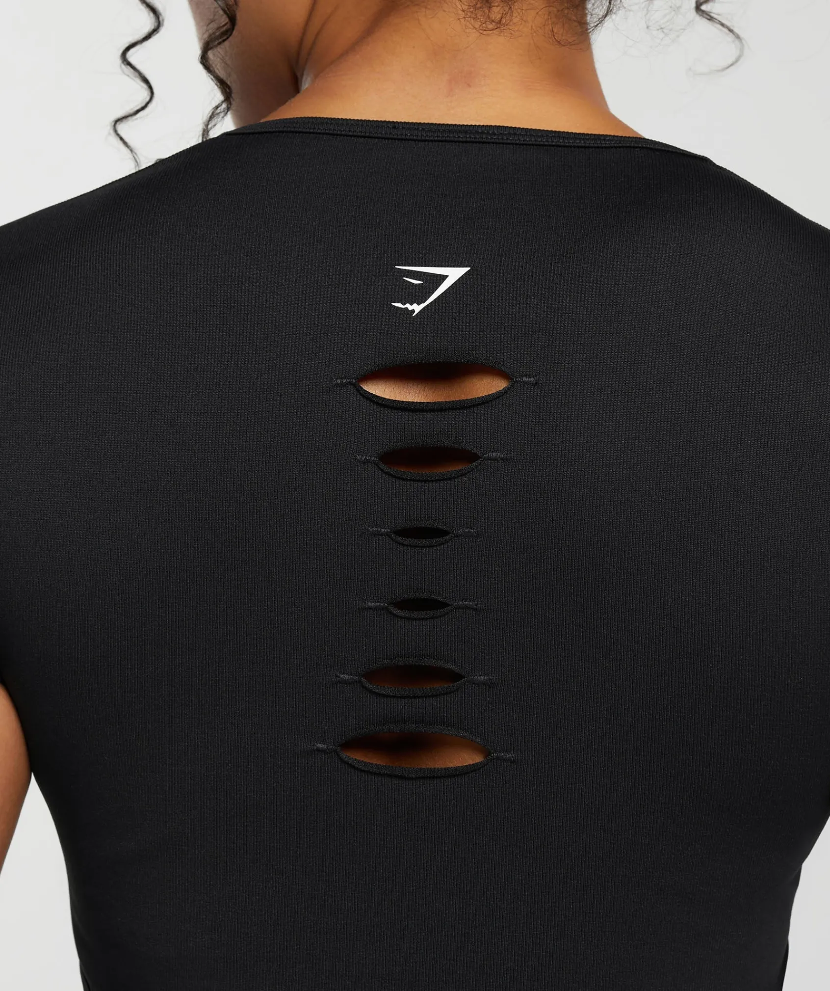DAMES Gymshark Croptops|T-shirts*Gains Seamless Fitted Crop Top