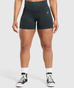 DAMES Gymshark Shorts*Gains Seamless Plain Shorts