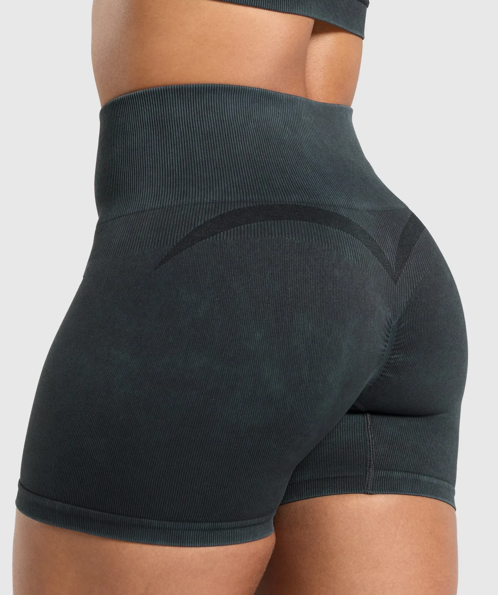 DAMES Gymshark Shorts*Gains Seamless Plain Shorts
