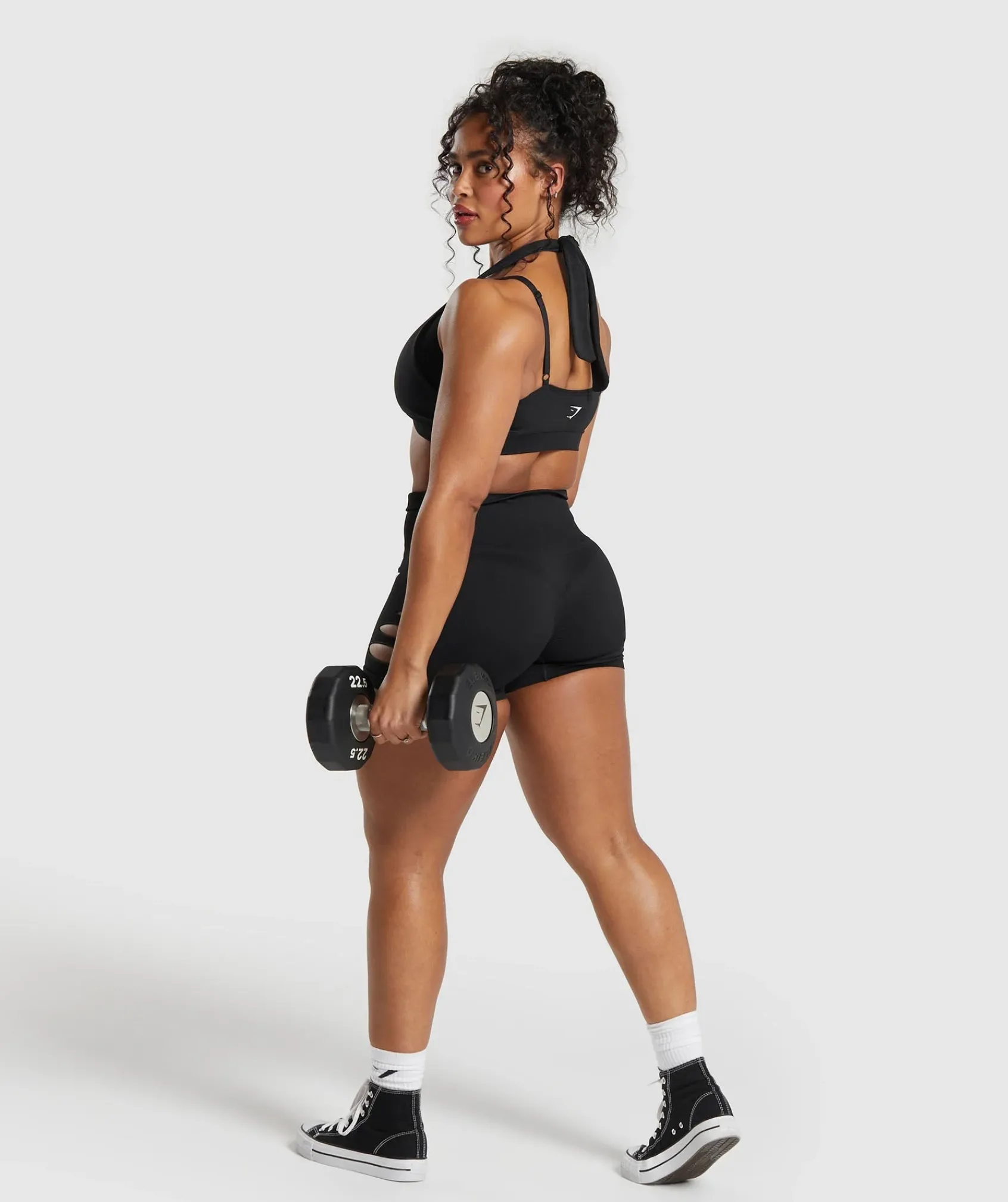DAMES Gymshark Shorts*Gains Seamless Ripped Shorts