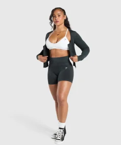 DAMES Gymshark Sportjacks*Gains Seamless Zip Up