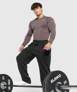 Heren Gymshark T-shirts*Geo Animal Seamless Long Sleeve T-Shirt
