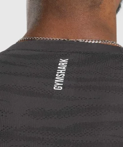 Heren Gymshark T-shirts*Geo Animal Seamless Long Sleeve T-Shirt