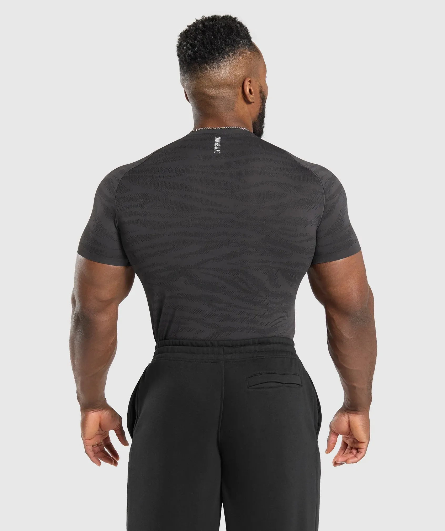 Heren Gymshark T-shirts*Geo Animal Seamless T-Shirt