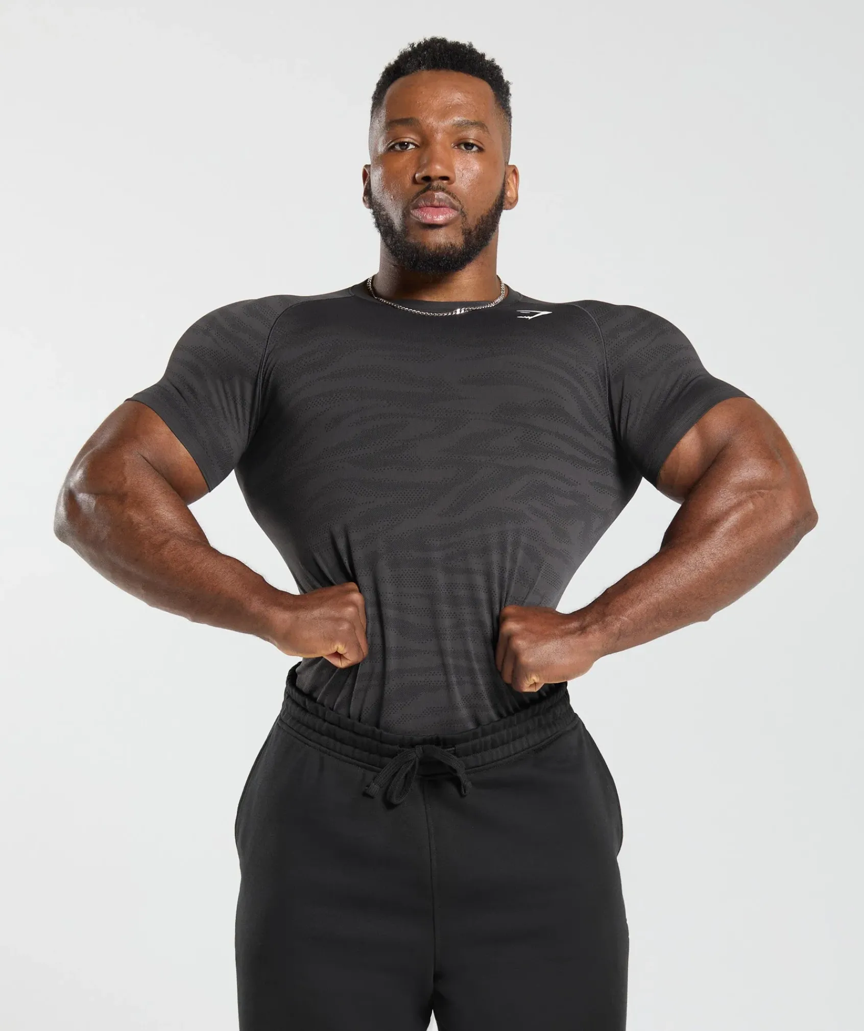 Heren Gymshark T-shirts*Geo Animal Seamless T-Shirt