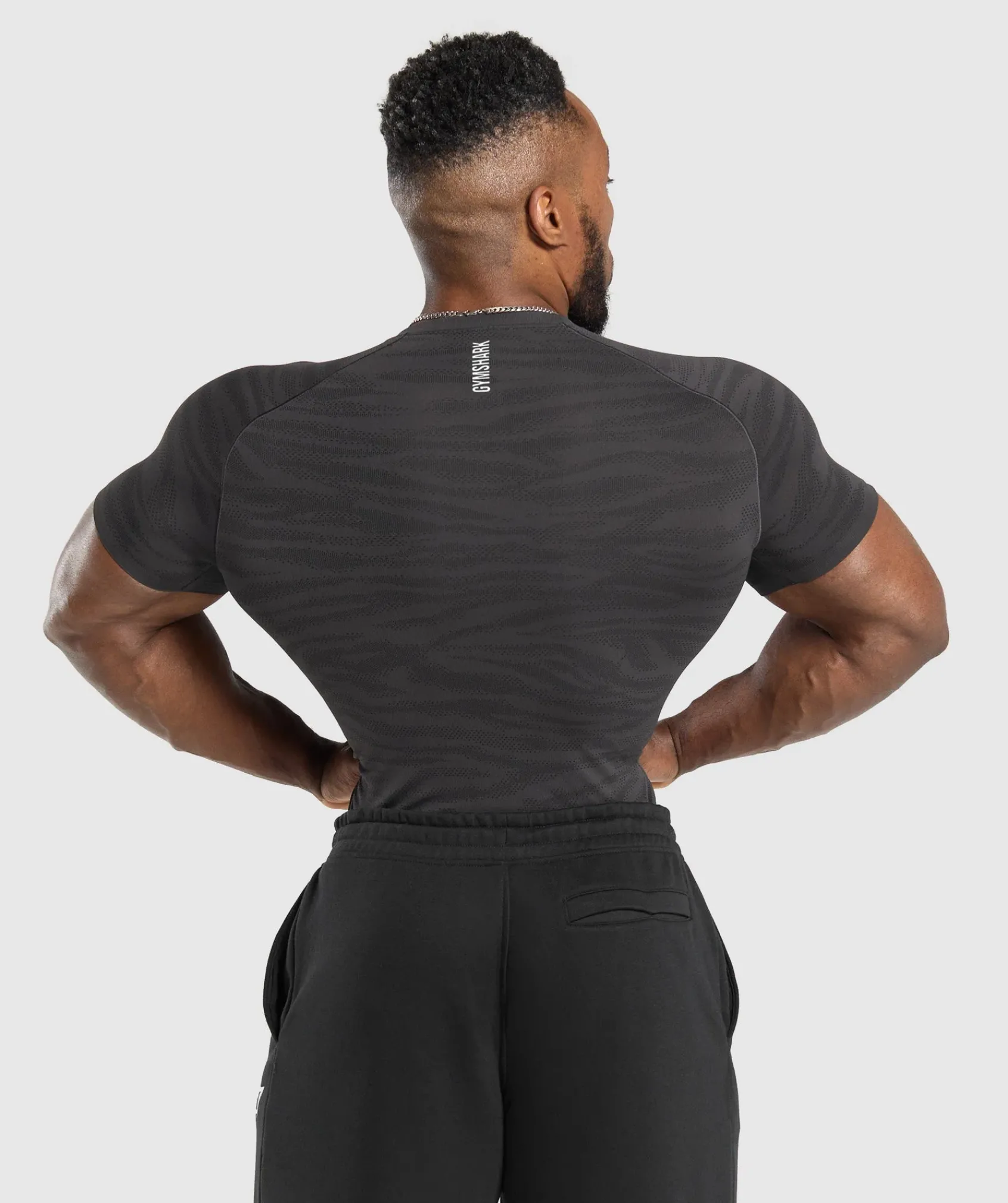 Heren Gymshark T-shirts*Geo Animal Seamless T-Shirt