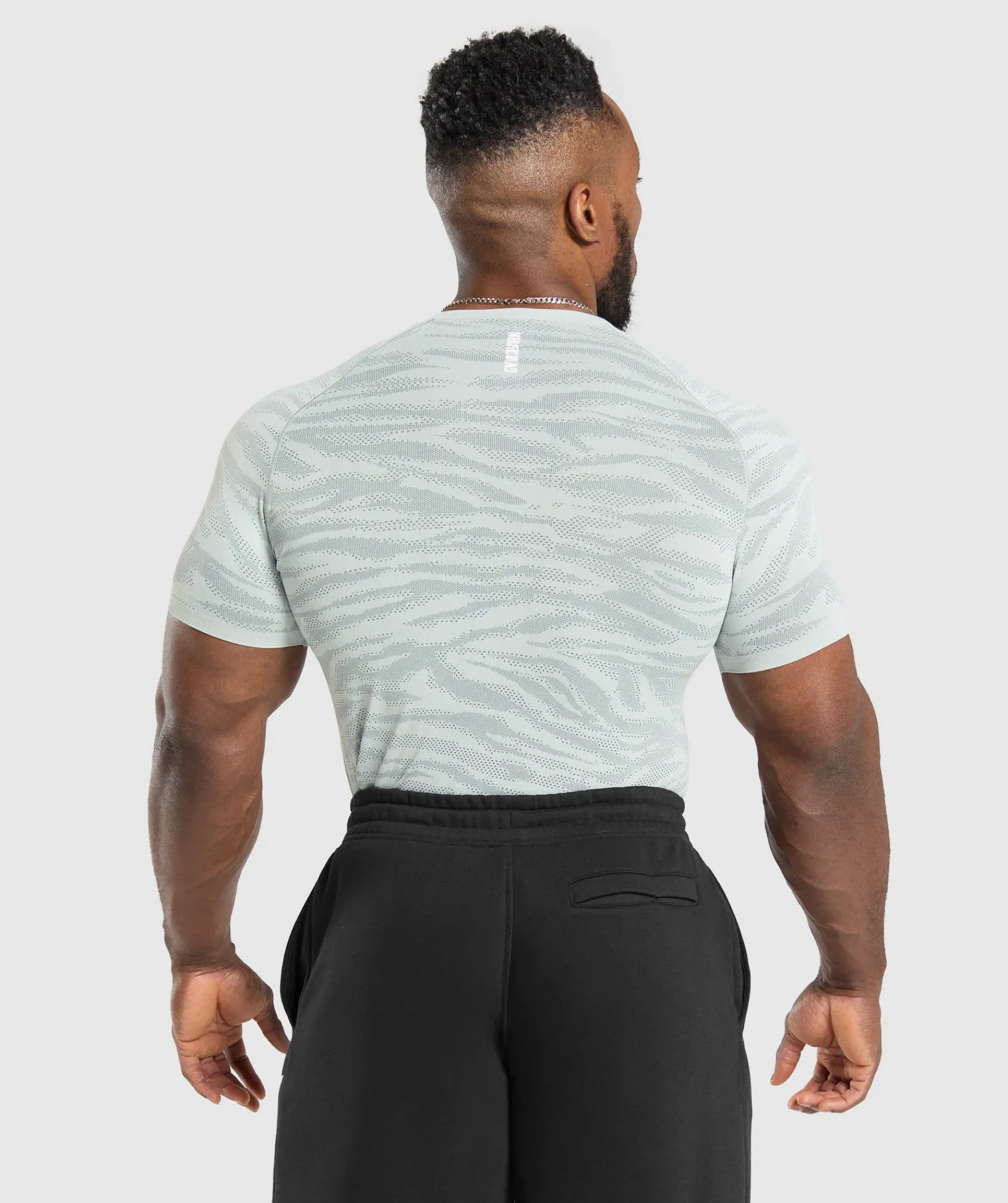 Heren Gymshark T-shirts*Geo Animal Seamless T-Shirt