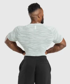 Heren Gymshark T-shirts*Geo Animal Seamless T-Shirt