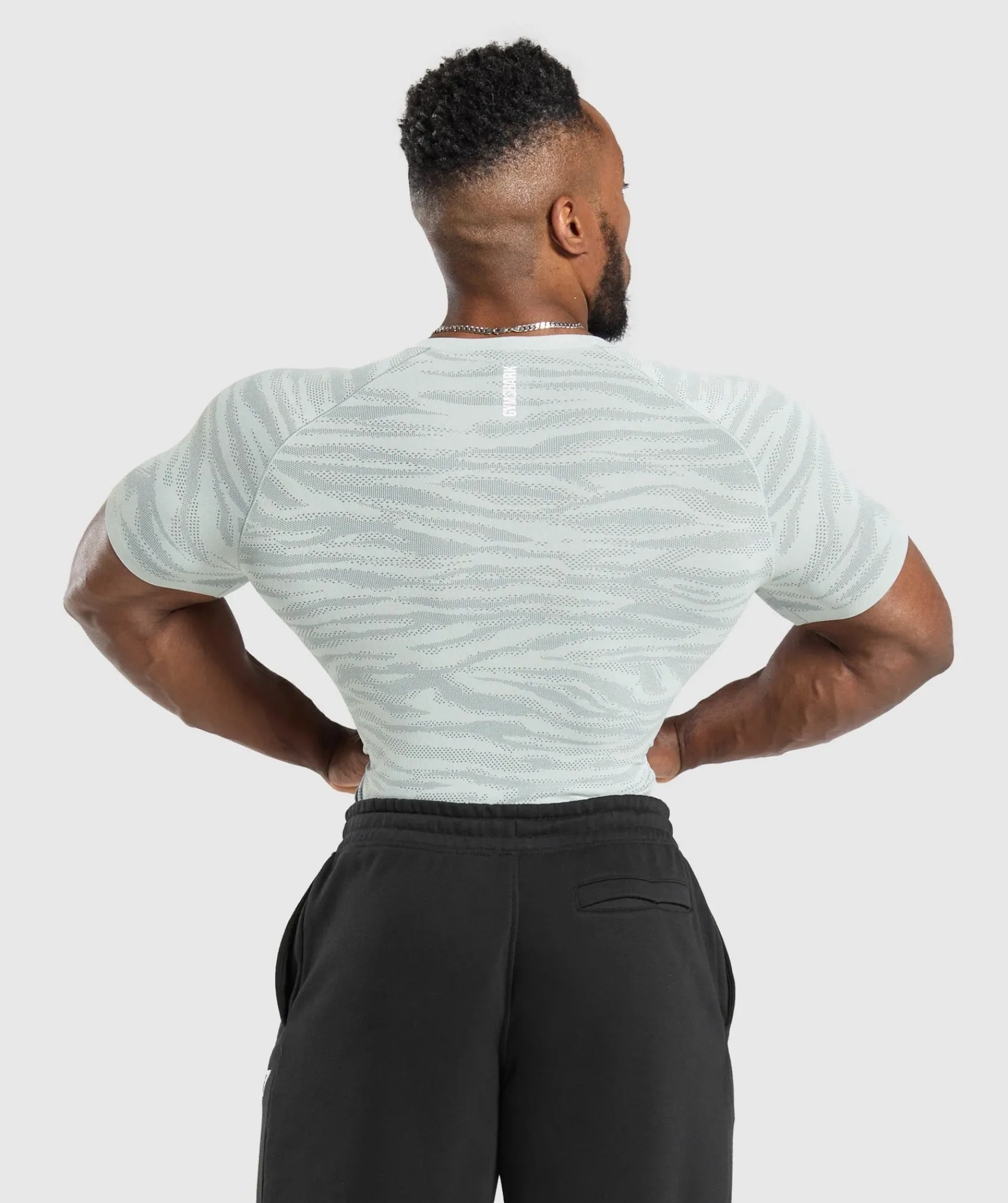 Heren Gymshark T-shirts*Geo Animal Seamless T-Shirt