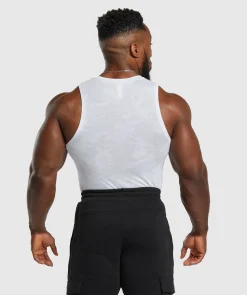 Heren Gymshark Tanktops|T-shirts*Geo Seamless Tank