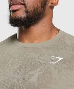 Heren Gymshark T-shirts*Geo Seamless T-Shirt