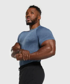 Heren Gymshark T-shirts*Geo Seamless T-Shirt