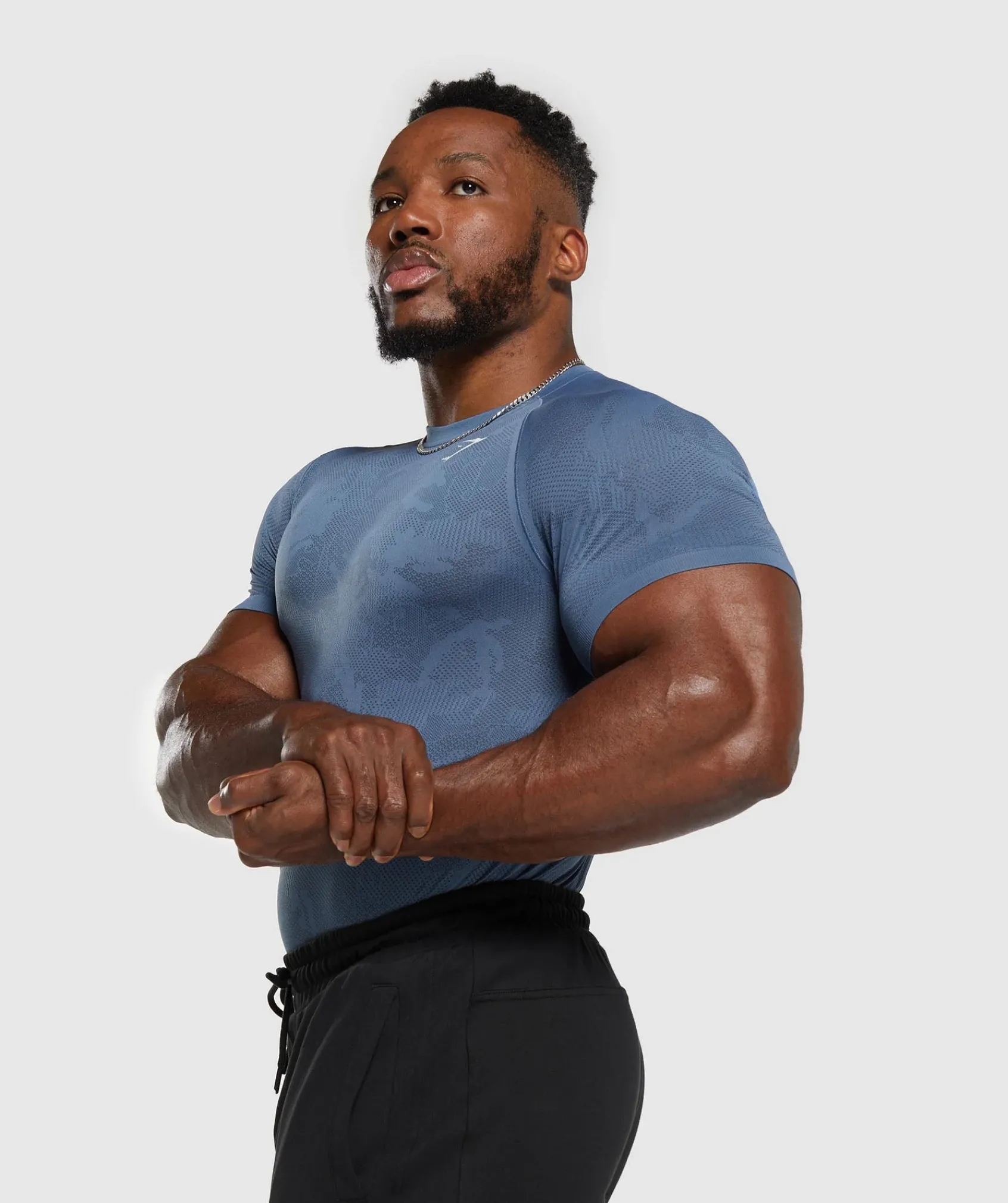 Heren Gymshark T-shirts*Geo Seamless T-Shirt