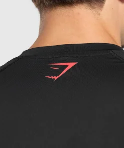 Heren Gymshark Compressie|T-shirts*Graphic Baselayer Long Sleeve T-Shirt