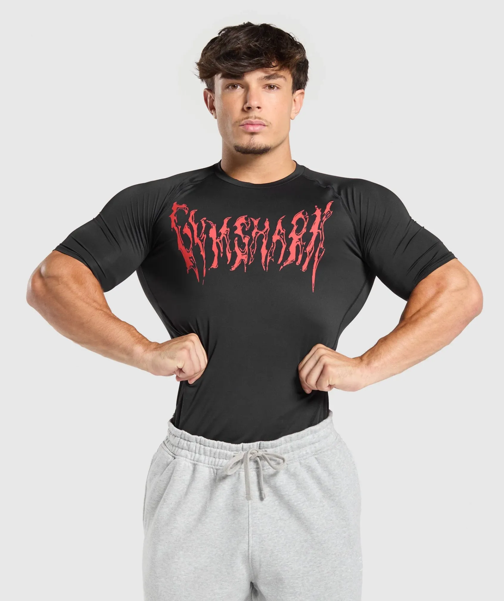 Heren Gymshark T-shirts*Graphic Baselayer T-Shirt